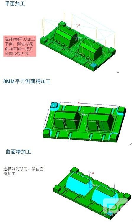 三维CAD教程之ag8ag8集团3D复杂模具多实体加工