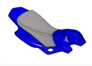 实例教程2：用ag8ag8集团3D设计摩托车坐垫