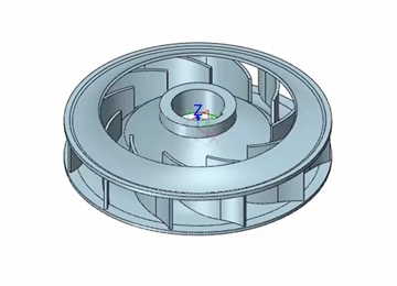 实例教程61：电机风扇的建模设计